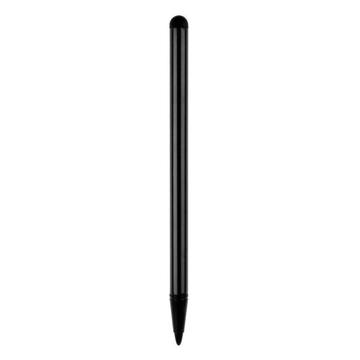 2-in-1 Stylus Touch Pen pentru iPhone, iPad, mobil și tabletă - negru