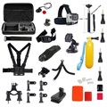 Set Accesorii 39-În-1 Cu Selfie Stick - Camere GoPro/Acțiune