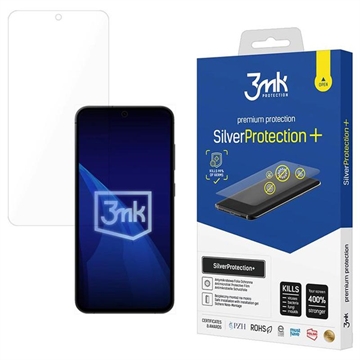 Folie Protecție Ecran Antimicrobian Samsung Galaxy S25 3MK SilverProtection+ - Clar