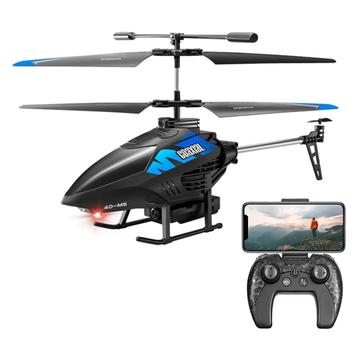 Elicopter RC 4DRC 4D-M6 cu cameră HD și baterii reîncărcabile - albastru