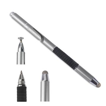 4smarts 3-in-1 Stylus Pen Pro - Argintiu