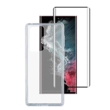 Set de Protecție Samsung Galaxy S23 Ultra - 4smarts 360 - Transparent