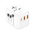 4smarts Nomad World Travel Adapter - 20W, EU, UK, US, AUS - Alb