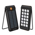 4smarts TitanPack Flex Solar Power Bank 10000mAh cu funcție SOS, suport, lanternă - negru