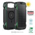 4smarts TitanPack UltiMag UltiMag Rugged Solar Power Bank 20000mAh - verde / negru