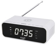 Adler AD 1192W Ceas deșteptător cu încărcător wireless