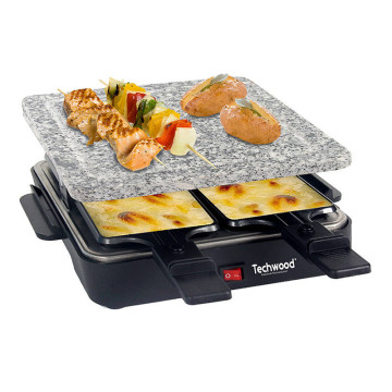 Techwood TRA-47P Grătar electric Raclette pentru 4 persoane