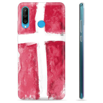 Husă TPU - Huawei P30 Lite - Steagul Danez