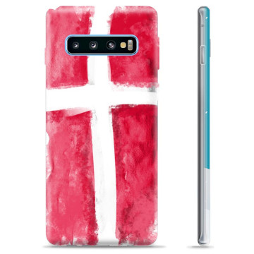 Husă TPU - Samsung Galaxy S10 - Steagul Danez