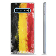 Husă TPU - Samsung Galaxy S10+ - Steagul Germaniei