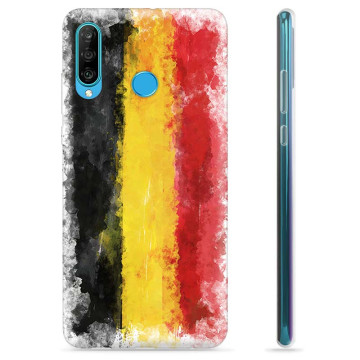 Husă TPU - Huawei P30 Lite - Steagul Germaniei