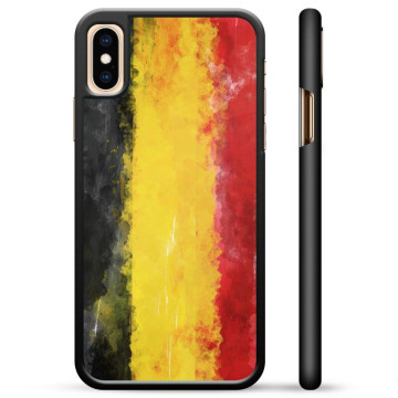 Capac Protecție - iPhone X / iPhone XS - Steagul Germaniei