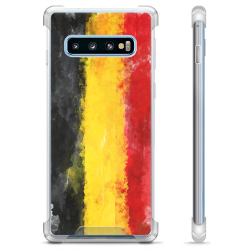 Husă Hibrid - Samsung Galaxy S10 - Steagul Germaniei