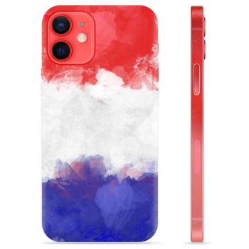 Husă TPU - iPhone 12 mini - Steagul Francez