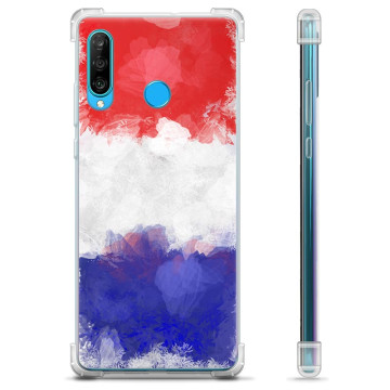 Husă Hibrid - HUAWEI P30 Lite - Steagul Francez