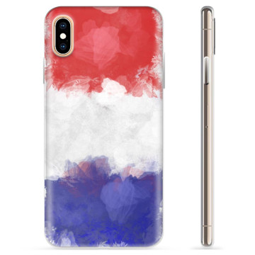 Husă TPU - iPhone X / iPhone XS - Steagul Francez