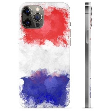 Husă TPU - iPhone 12 Pro Max - Steagul Francez