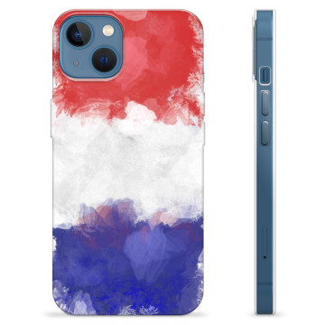 Husă TPU - iPhone 13 - Steagul Francez