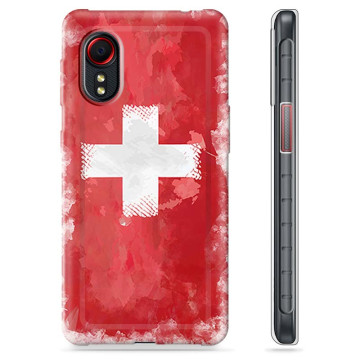 Husă TPU - Samsung Galaxy Xcover 5 - Steagul Elvețian