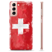 Husă TPU - Samsung Galaxy S21 5G - Steagul Elvețian