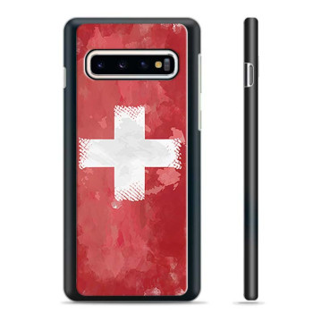 Capac Protecție - Samsung Galaxy S10+ - Steagul Elvețian