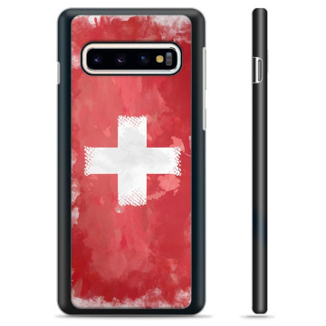 Capac Protecție - Samsung Galaxy S10 - Steagul Elvețian