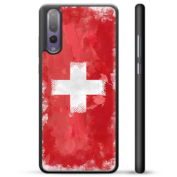 Capac Protecție - Huawei P20 Pro - Steagul Elvețian