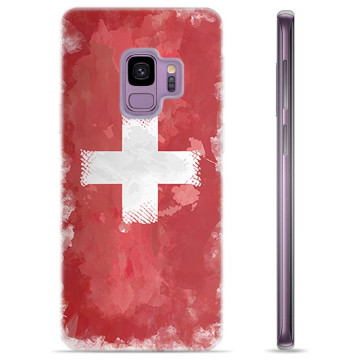 Husă TPU - Samsung Galaxy S9 - Steagul Elvețian