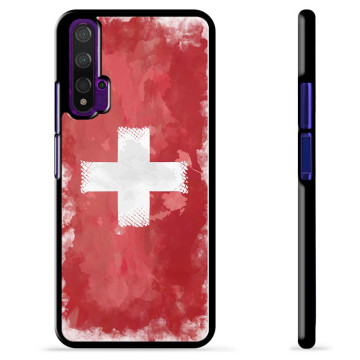 Capac Protecție - Huawei Nova 5T - Steagul Elvețian