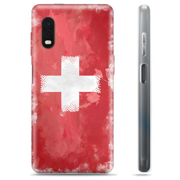 Husă TPU - Samsung Galaxy Xcover Pro - Steagul Elvețian