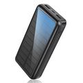 828P Solar Power Bank 30000mAh / Ultimate încărcător portabil pentru urgențe în aer liber - Negru