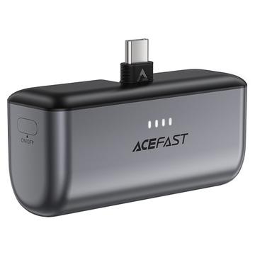 Acefast M9-5000 USB-C PD 20W Power Bank cu încărcare rapidă 5000mAh - Negru