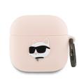 Carcasă din silicon AirPods 4 Karl Lagerfeld Choupette Head 3D