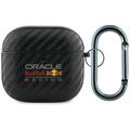 Husă AirPods 4 Oracle Red Bull Carbon Logo - Negru