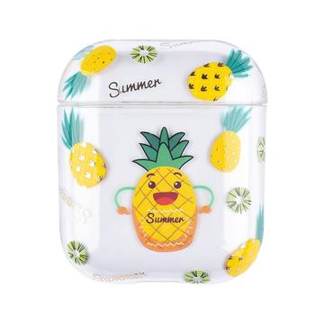 AirPods / AirPods 2 Carcasă din plastic cu fructe - Ananas