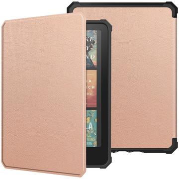 Husă Smart Folio Amazon Kindle Paperwhite (2024) - Auriu Roze