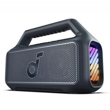 Anker SoundCore Boom 2 Difuzor Bluetooth rezistent la apă cu iluminare RGB - 80W - Negru