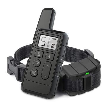 Soc anti-latrat Collar pentru antrenarea câinilor cu telecomandă 500m - negru