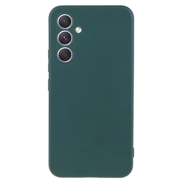 Husa Mate TPU Anti-Amprenta Samsung Galaxy A54 5G - Verde Army