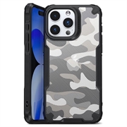 Husă Hibrid iPhone 15 Pro - Anti-Shock - Camuflaj