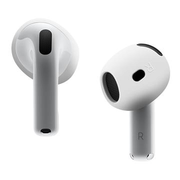 Capac anti-alunecare din silicon pentru AirPods 4 - alb