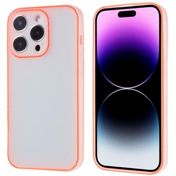 Husă TPU iPhone 14 Pro Max Luminos - Roșu