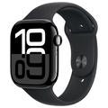 Apple Watch 10 LTE MWX63QN/A - Aluminiu, Bandă sport neagră, S/M, 42mm - Negru Jet