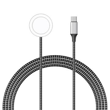 Apple Watch Cablu de încărcare USB-C împletit - 1m