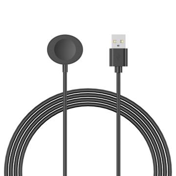 Apple Watch cablu de încărcare USB oval - 100cm - negru