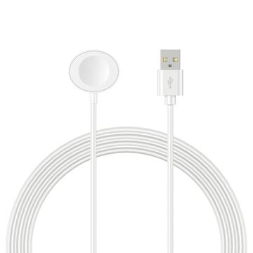 Apple Watch cablu de încărcare USB oval - 100cm - alb