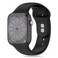 Apple Watch Series 10/9/8/7/6/SE Tech-Protect Silicone Strap - 40mm/41mm/42mm - Negru