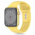 Apple Watch Series 10/9/8/7/6/SE Tech-Protect curea din silicon - 40mm/41mm/42mm - Galben Canar