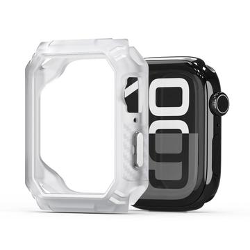 Carcasă rezistentă la cădere Apple Watch Series 10 Dux Ducis Damo - 42mm - Alb translucid