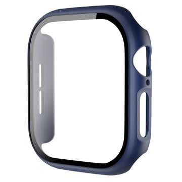 Husă Plastic cu Protector Ecran Apple Watch Series 10 - 47mm - Albastru Închis